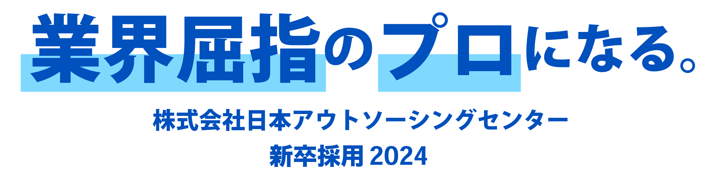 日本アウトソーシングセンター(JOC)新卒採用2022